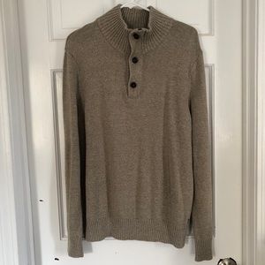 American Eagle men’s quarter zip sweater